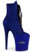 Pleaser Protector de Tacón Azul Real Lycra
