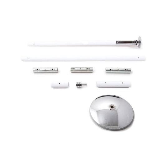 X-Pole XPert PRO (PX) Recubierto en Polvo Blanco 45 mm 2,26 m - 2,75 m