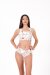 Pole Addict Pantalones Cortos Tiro Bajo Chaine Blanco