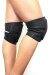 Lunalae Protectores de Rodillas con Silicona Adherente Negro L