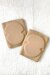 Lunalae Protectores de Rodillas con Silicona Adherente Beige S