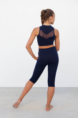 Intermezzo Top Mao Azul Marino S