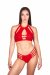 Naughty Thoughts Top Viper Rojo L