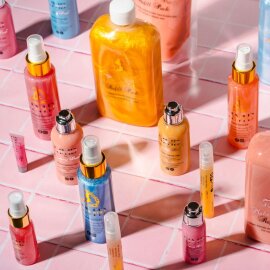 Dancing Dust Agarre Make me Dewy para Piel Seca Rosa
