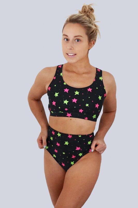 Juicee Peach Pantalones Cortos Neón Stars M