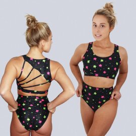 Juicee Peach Pantalones Cortos Neón Stars M