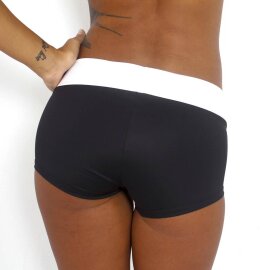 i-Style Pantalones Cortos Maxi Fit XS Negro / Blanco