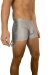 Pantalones cortos para hombre Juicee Peach con lazo lateral Plata Gris XL