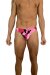 Juicee Peach Tanga para hombre Rosa Army XS