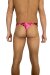 Juicee Peach Tanga para hombre Rosa Army S