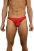 Juicee Peach Tanga para hombre Rojo XS