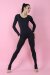 i-Style Traje de Ballet Negro M