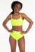 Polerina Top Básico Amarillo Neón M