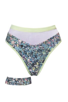 Hamade Activewear Con Ligueros Pantalones Cortos Floral