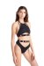 Hamade Activewear Cuello Halter Top Eyelet XS