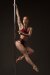 Hamade Activewear Tiro Alto Con Ligueros Pantalones Cortos Rojo XS