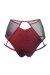 Hamade Activewear Tiro Alto Con Ligueros Pantalones Cortos Rojo S