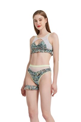 Hamade Activewear Top Dance Floral XS