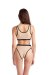 Hamade Activewear Pantalones Cortos Pernera Alta con Encaje-Up Nude L