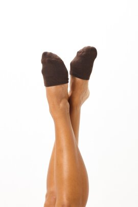 Rolling Calcetines de Dedos Chocolate