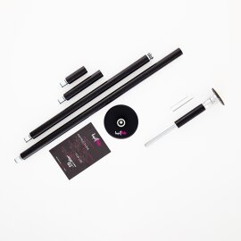 Lupit Pole Classic G2 Quick Lock 45 mm Recubierto en Polvo Negro 2,34 m - 2,83 m