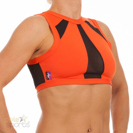 PoleFit Top Starburst XS Naranja