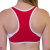 PoleFit Top Retro Sport XS Rojo / Blanco