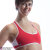 PoleFit Top Retro Sport L Rojo / Blanco