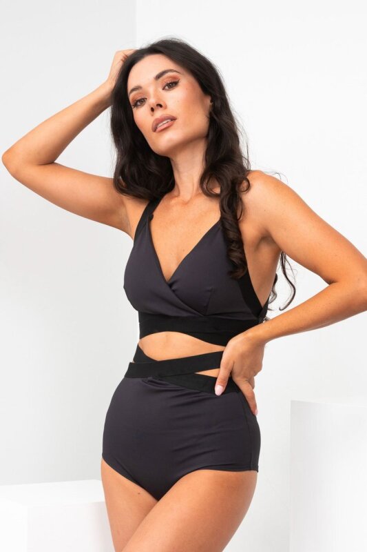 Lunalae Top Fallon Negro XL