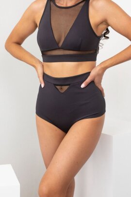 Lunalae Malla Top Addison Negro XL
