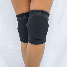 Lunalae Protectores de Rodillas Básicos Negro S
