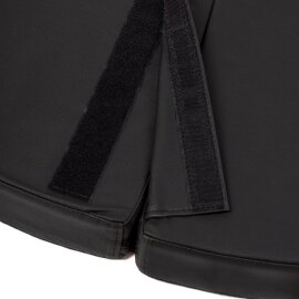 PoleSports Colchoneta de Pole Dance con Asa de Transporte Ø 150 cm Negro