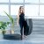 PoleSports Colchoneta de Pole Dance con Asa de Transporte Ø 150 cm Negro