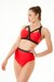 Polerina Top Shibari Rojo