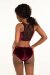 Polerina Pantalones Cortos Camelia Vino XS