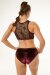 Polerina Pantalones Cortos Camelia Vino XL