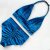 Polerina Top Bikini Terciopelo Azul L