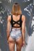 Pole Addict Pantalones Cortos Tiro Alto Bonette XL