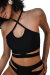 Oksawear Top Almanara Negro