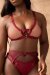 Tatiana Active Wear Top Kaizen Burdeos M