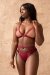 Tatiana Active Wear Top Kaizen Burdeos L