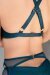 Tatiana Active Wear Top Kaizen Verde Azul S