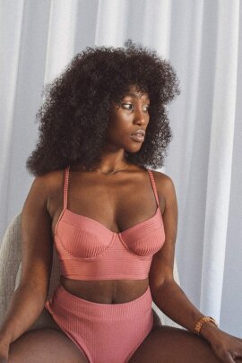 Pole Addict The Bralette One Coral