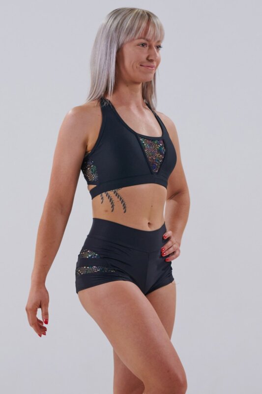 Juicee Peach Pantalones Cortos Rio Peacock XL