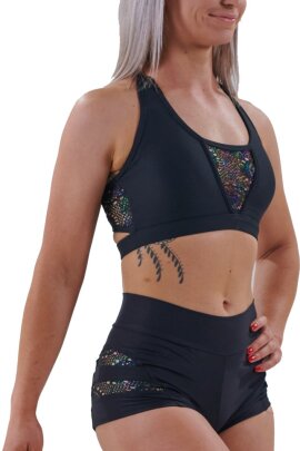 Juicee Peach Top Rio Peacock Sky XL