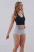 Juicee Peach Pantalones Cortos Reversible Plata Gris