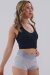 Juicee Peach Pantalones Cortos Reversible Plata Gris S
