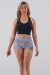 Juicee Peach Pantalones Cortos Reversible Plata Gris M