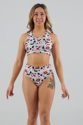 Juicee Peach Top Anna Pintalabios & Heels XS