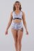 Juicee Peach Pantalones Cortos Tiro Alto Brazils Gris Camo XL